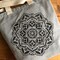 Karma Mandala Embossing 12 x 12 Stencil | FS026 by Designer Stencils |